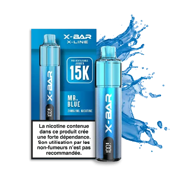 X-Bar 650 X-Line Kit Mr Blue Mirtillo Fresco