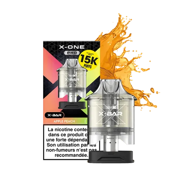 X-Bar 650 X-One Pro Usa e Getta Apple Peach fruttata