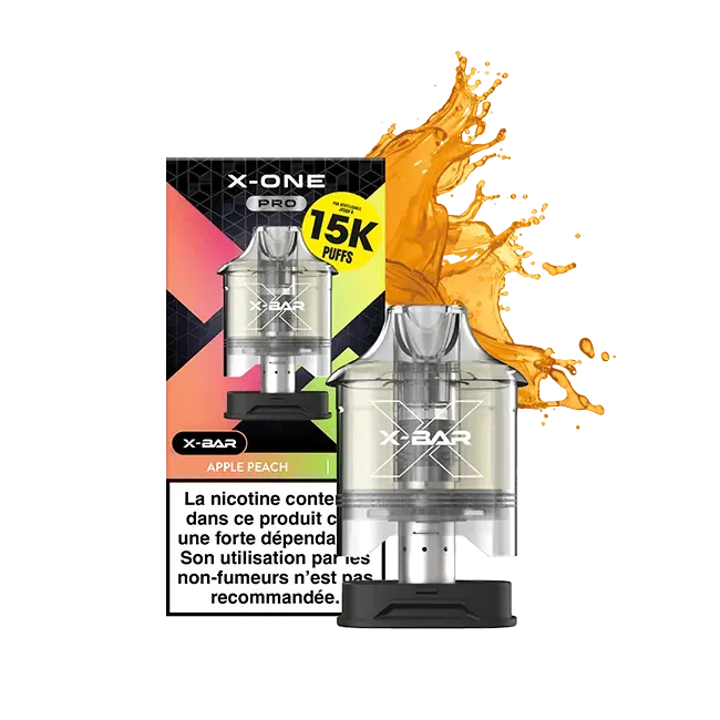 X-Bar 650 X-One Pro Usa e Getta Apple Peach fruttata