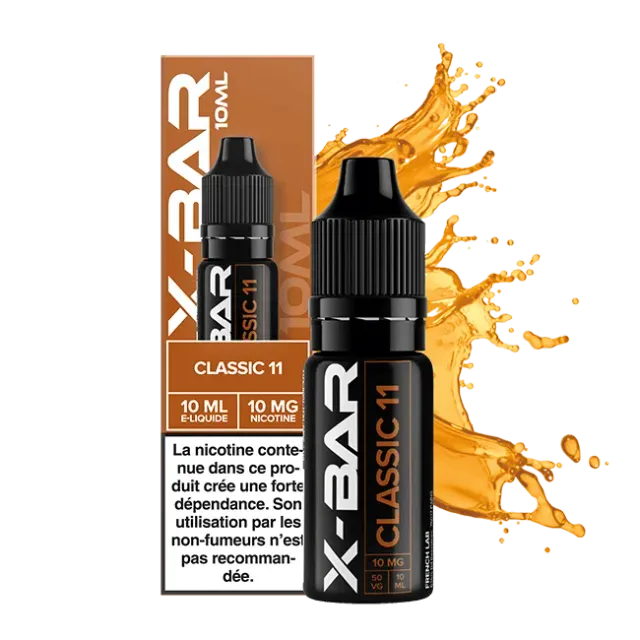X-Bar 650 Classic 11 Liquido 10ml Tabaccoso