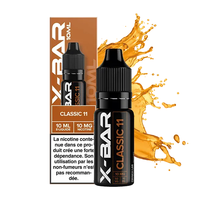 X-Bar 650 Classic 11 Liquido 10ml Tabaccoso