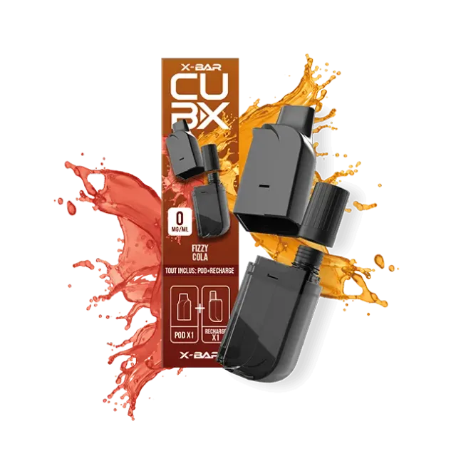 X-Bar CUB-X pod cola frizzante 2 pezzi