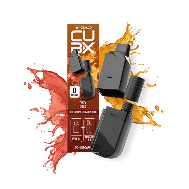 X-Bar CUB-X pod cola frizzante 2 pezzi
