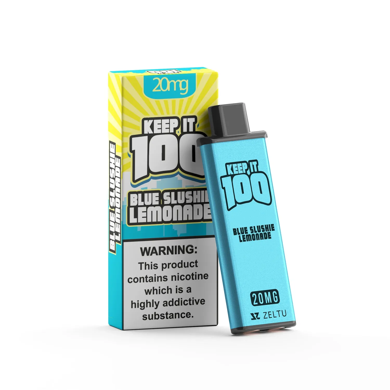 Zeltu Keep It 100 Blue Slushie pod precaricata 10mg fresca