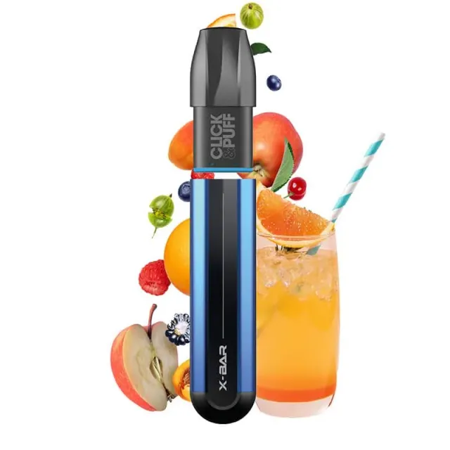 X-Bar Click & Puff Kit Tropical Punch pod ricaricabile