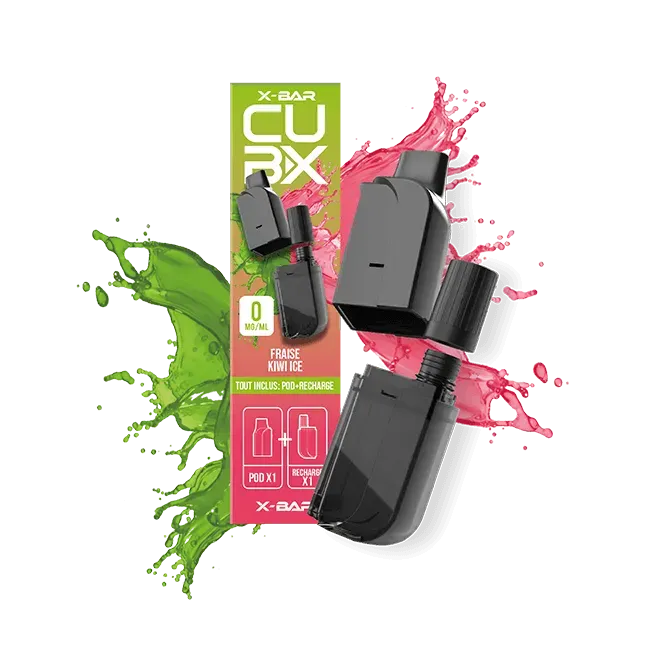 X-Bar CUBX 2 Pod Strawberry Kiwi 2 pezzi fruttato