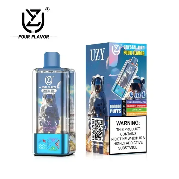 UZY Crystal 4 in 1 100000 Sigaretta Elettronica Usa e Getta 56ml