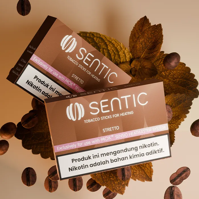 Sentic Stretto Stick Tabacco 20 Pezzi