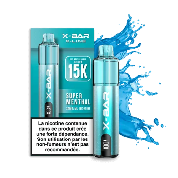 X-Bar X-Line Super Menthol kit sigaretta elettronica