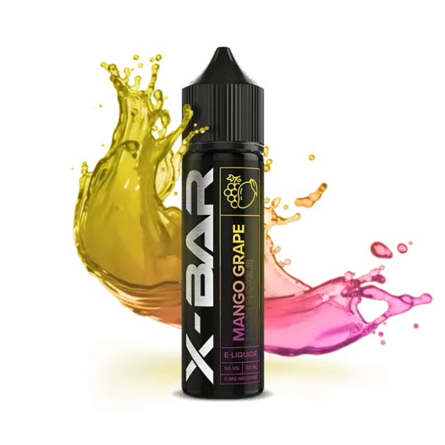 X-Bar 650 liquido 50ml Mango Grape fresco