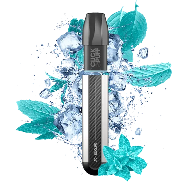 X-Bar 650 Click & Puff kit Menthe X-Trem menta forte