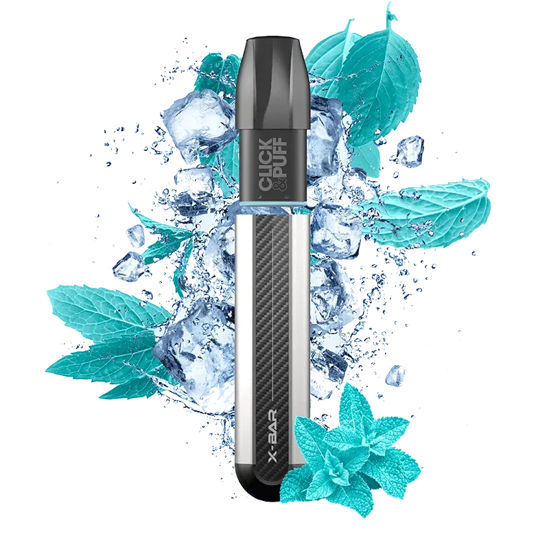 X-Bar 650 Click & Puff kit Menthe X-Trem menta forte