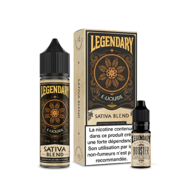 Legendary E-Liquid 50ml Sativa Blend liquido canapa