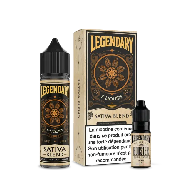 Legendary E-Liquid 50ml Sativa Blend liquido canapa