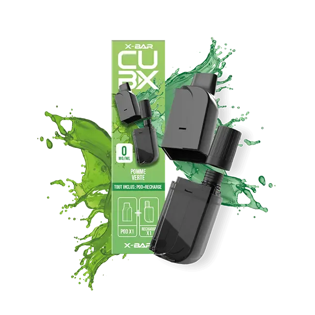 X-Bar Cub-X 2 Pod Mela Verde 2 Pezzi