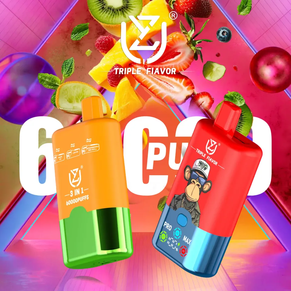 UZY Triple Flavor 60000 Sigaretta Elettronica Usa e Getta 54ml