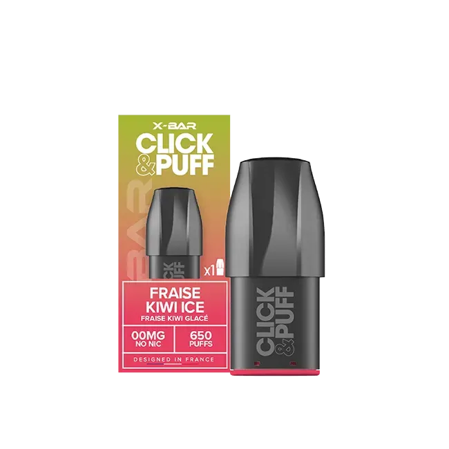 X-Bar Click & Puff Pod Strawberry Kiwi fragola kiwi