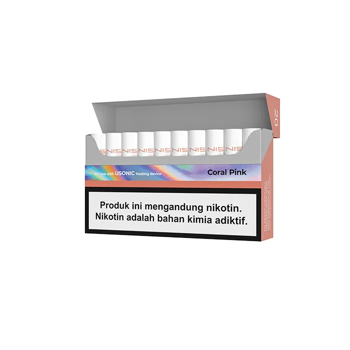 NISE Coral Pink stick tabacco riscaldato 20 stick delicato