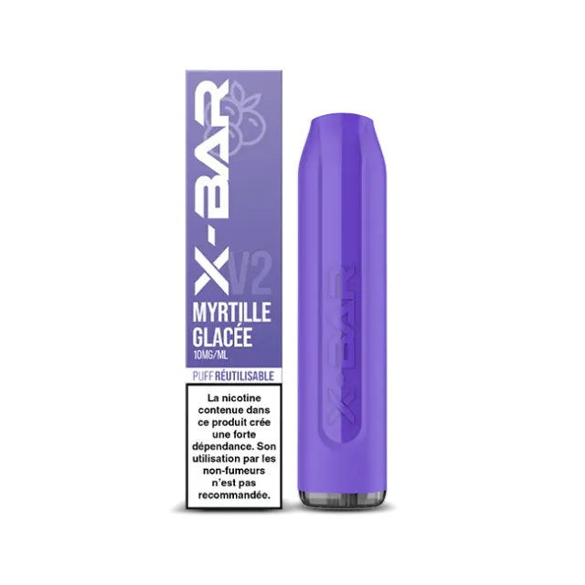 X-Bar 650 Sigaretta Elettronica Blueberry mirtillo