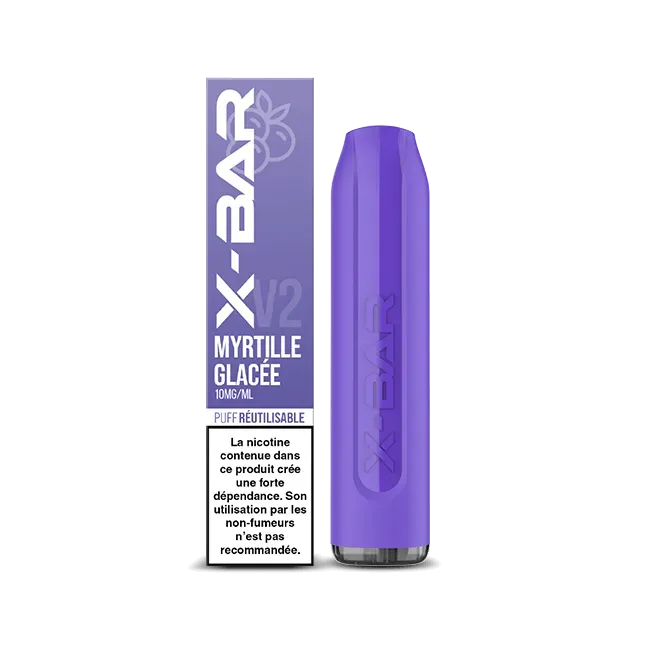 X-Bar 650 Sigaretta Elettronica Blueberry mirtillo
